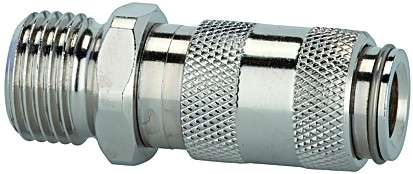 Kupplung / DN 2,7 G 1/8 a. / Ms vern.