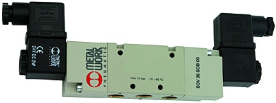 5/2-Wegeventil / elektropneumatisch G 1/2 / 24 DC / DN 15 /
