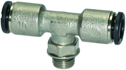 T-Einschraubverschr. "click-clock" drehbar/ G 1/8 AG /Ms ver