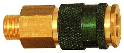 Kupplung / NW 7,8 G 3/8 außen / blau