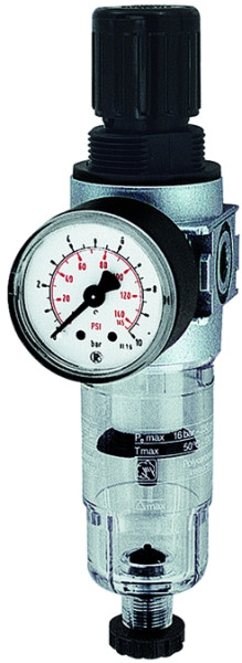 Filterdruckminderer "multifix mini", G 1/4", max 16 bar