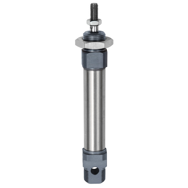 Rund-Zylinder (ISO 6432) / M 5 Kolben-ø 12mm / Hublänge 10mm