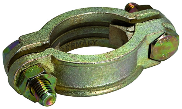 Schlauchklemme / 2-teilig / mit losen Zungen / Spannbereich: