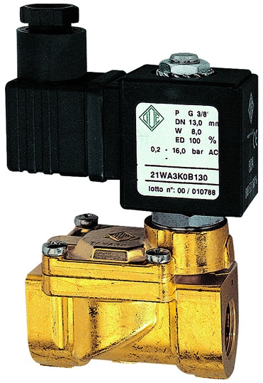 Magnetventil (2/2) / G 3/8 / 24 V DC