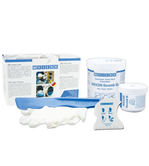 WEICON Plastik-Stahl "Keramik BL" 0,5 kg