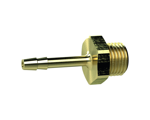 Einschraubtülle / G 3/4" aussen / Schlauch 19 mm, Messing SW 32, max 25 bar