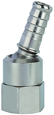 Schlauchtülle NW 7,2, drehbar / G 1/4 innen nach DIN EN ISO