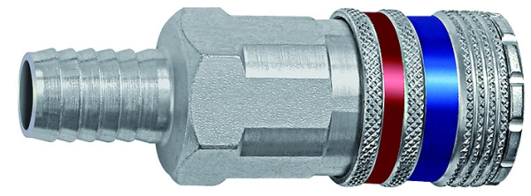 Sicherheitskupplung NW 10 mit Stutzen 19 mm lW. 16 bar