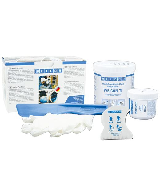WEICON Plastik-Stahl "TI" 0,5 kg