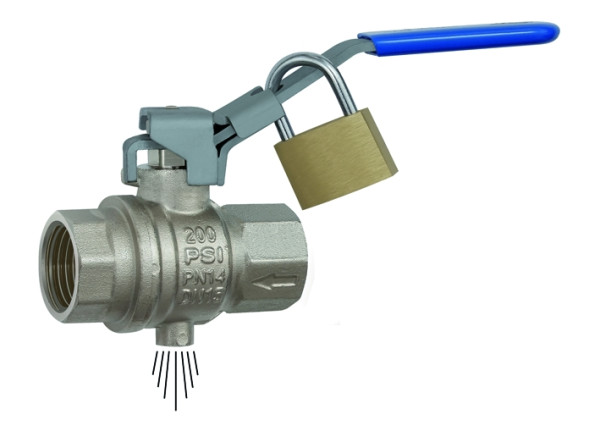 Kugelhahn, Stahl-Handhebel Rp 1" innen , DN 25 , PN 14