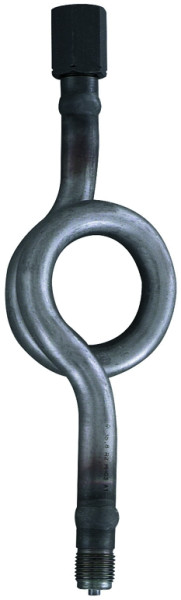 Wassersackrohr / G 1/2 Kreisform mit Anschlusszapfen / ES 1