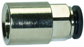 Gerade Einschraubverschr. "click-clock" G 1/8 IG / Ms vernic