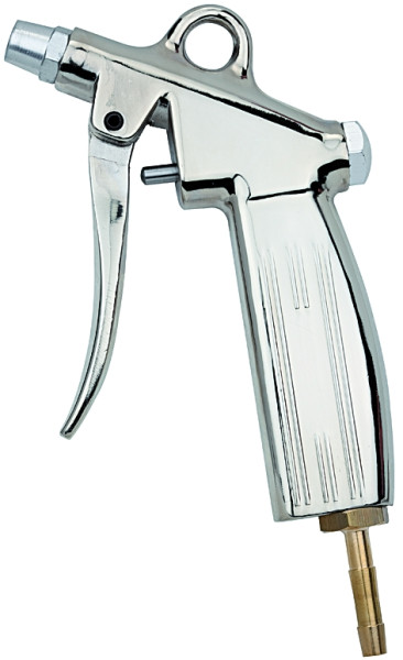 Blaspistole / Alu. Tülle für 6 mm l. W. mit Dämpferdüse