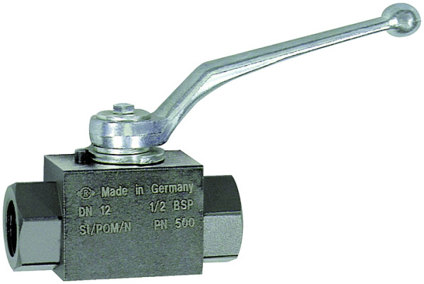 Hydraulik-Kugelhahn / Stahl G 1