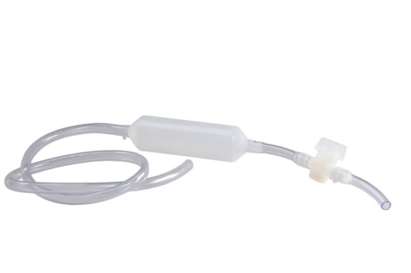 Ansaugpumpe 1450 mm mit Absperrhahn,transparent