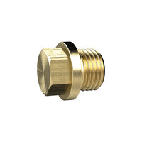Riegler-Verschlussschrauben 1/4" m. Aussensechskant und Bund