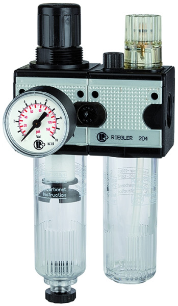 Wartungseinheit 2-teilig multifix G 3/4 / 0,5 - 10 bar mit P