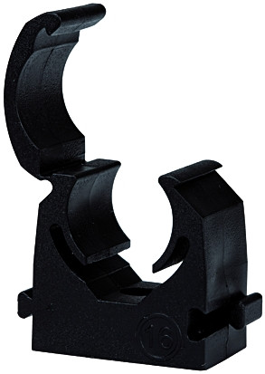 Rohrklemme / Polypropylen / für Rohr Außen-ø 28 mm / Farbe: