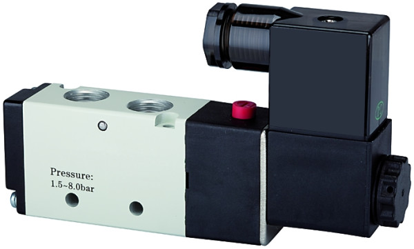 5/2-Wegeventil / elektropneumatisch " 4V "G 1/4 / 24 VDC 850 ltr./min.