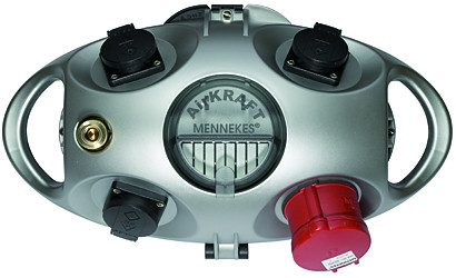 Versorgungseinheit "Airkraft" 3 Schuko-Steckdosen 230 V / 1