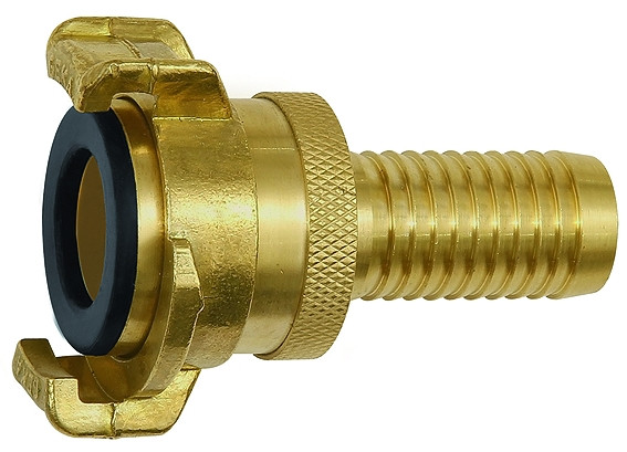 GEKA-Schlauchstück, starr, Sicherheitsausführung, Ring, LW 19