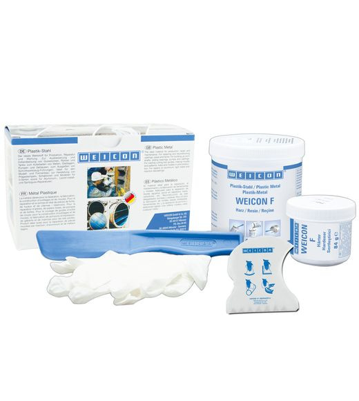 WEICON Plastik-Stahl "F" 0.5 kg