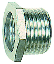 Reduziernippel G 3/8 aussen / G 1/4 i. Edelstahl 1.4571, SW 19