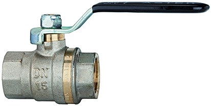 Kugelhahn / Standard Ausführung, schwarzer Hebel / G 2 1/2" IG