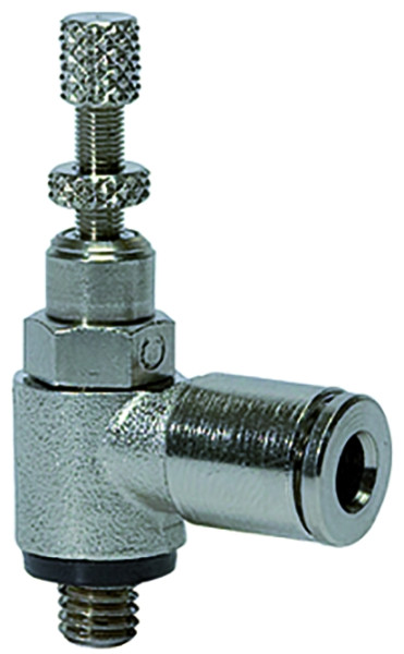 Drosselrückschlagventil, Abluft, G 1/8, Steckverbindung 8