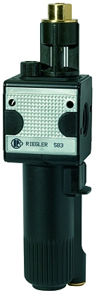 Nebelöler multifix / G 3/4 mit Metallbehälter und Sichtrohr