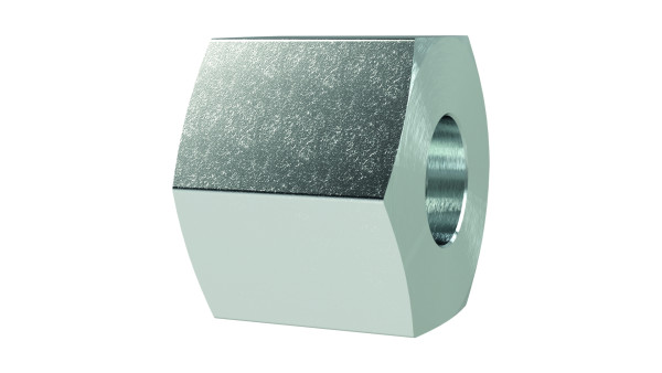 Überwurfmutter M22x1,5/ Stahl verz. Rohr AD 15 mm