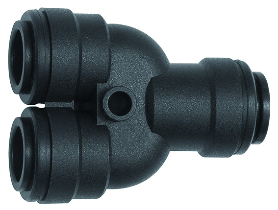 Y-Verbinder POM, für Schlauch-Außen-Ø 15 mm