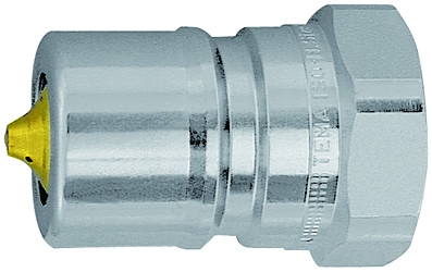 Nippel / Stahl / NW 12,5 G 1/2 innen / gem. ISO 7241 mit Dru