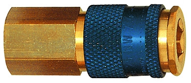 Kupplung / NW 7,8 G 1/4 innen / blau