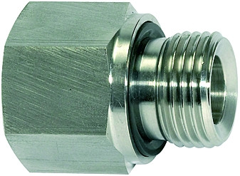 lange Wechselreduz. LWR G 1/2 a. / G 3/8 i. /zylindr. Gewin