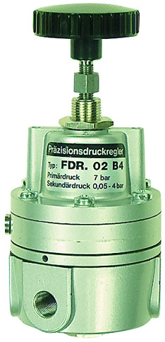Präzisionsdruckregler / G 1/4 0,05-7 bar / ohne Manometerdar