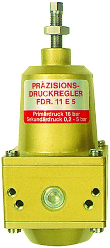 Präzisionsdruckregler / G 1/4 0,2-5 bar/ohne Manometer/buntm
