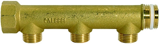 Verteiler/Ms/3-fach Endanschlüsse G1 1/4 Abgänge G 1/2 außen