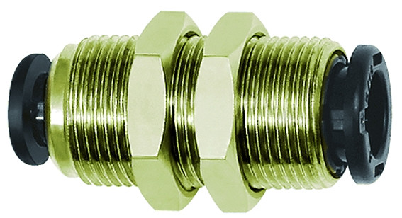 Schottverschraubung "click-clock" M15x1 / für Schlauch-A