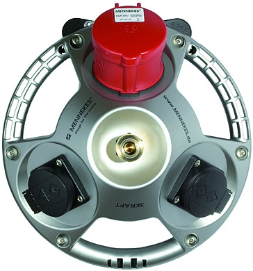 Versorgungseinheit "3-Kraft" 2 Schuko-Steckdosen 230 V / 1
