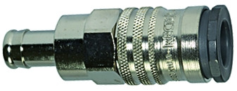Schnellverschlusskupplung / NW 10 LW 10 mm / Stahl/Messing f