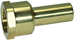 Aufschraubstutzen / MessingG 1/2 IG BSP / für Rohr Außen-ø