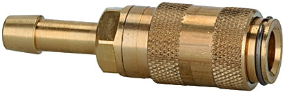 Kupplung/ DN 2,7/ Ms Tülle für 3 mm l.W.