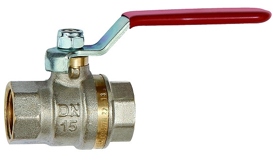 Kugelhahn / leichte Ausführung mit vollem Durchgang / G 1 1/