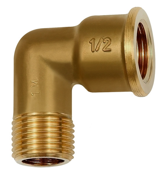 Riegler-Winkelstück, innen/außen, G 1 1/2"