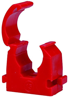 Rohrklemme / Polypropylen / für Rohr Außen-ø 28 mm / Farbe: