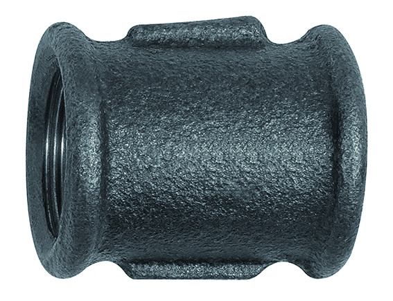 Muffe 270, Rp 2 i., Rp 2 i., Temperguss schwarz