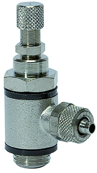 "Drosselventil /G 1/4""/ beids. drosselbar Anschluss Schnell