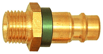 Stecknippel / NW 7,8 G 1/4 außen / grün