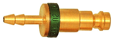 Einstecktülle / grün für Schlauch 6 mm Serie NW 5